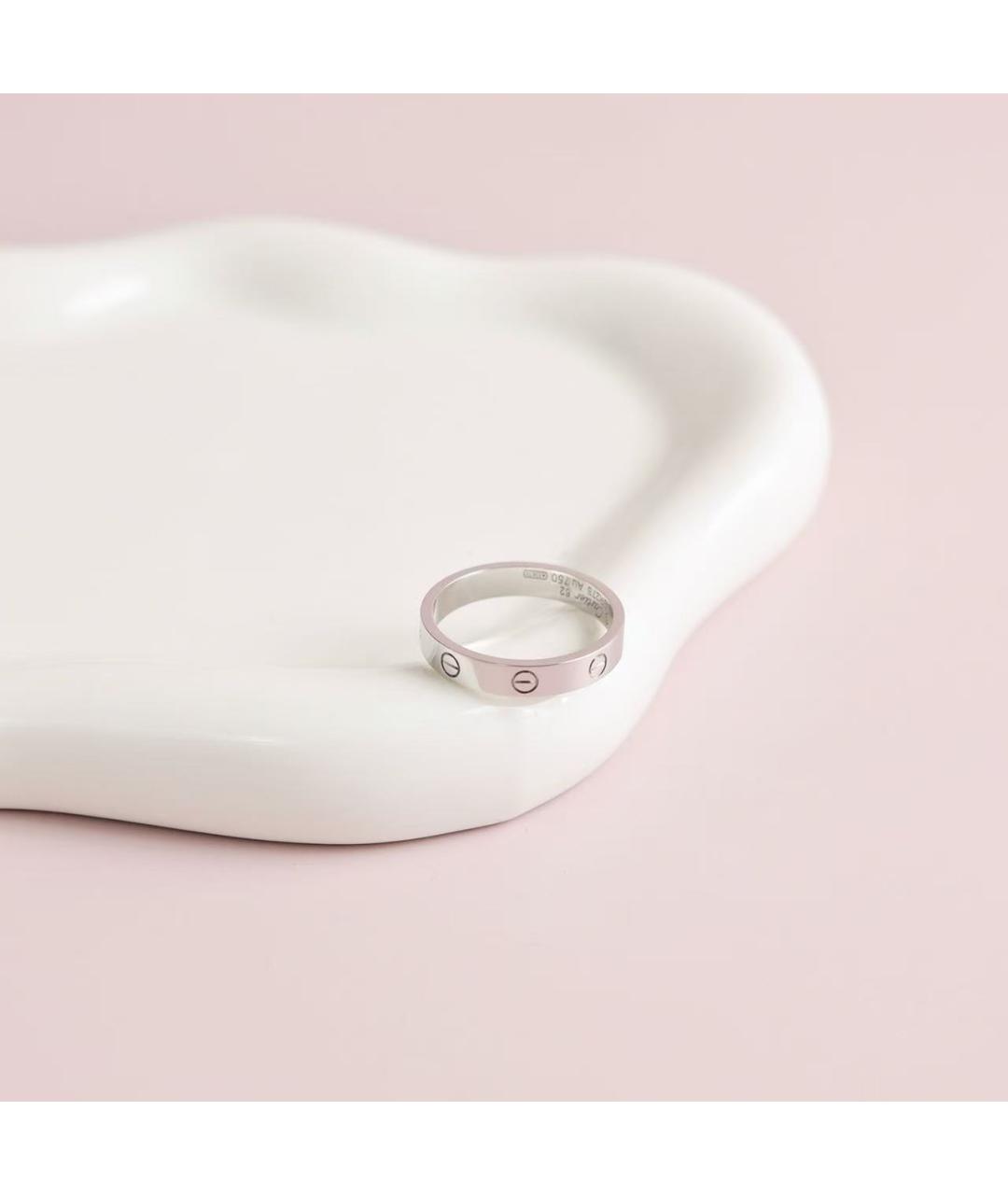 CARTIER Серебряное кольцо из белого золота, фото 6