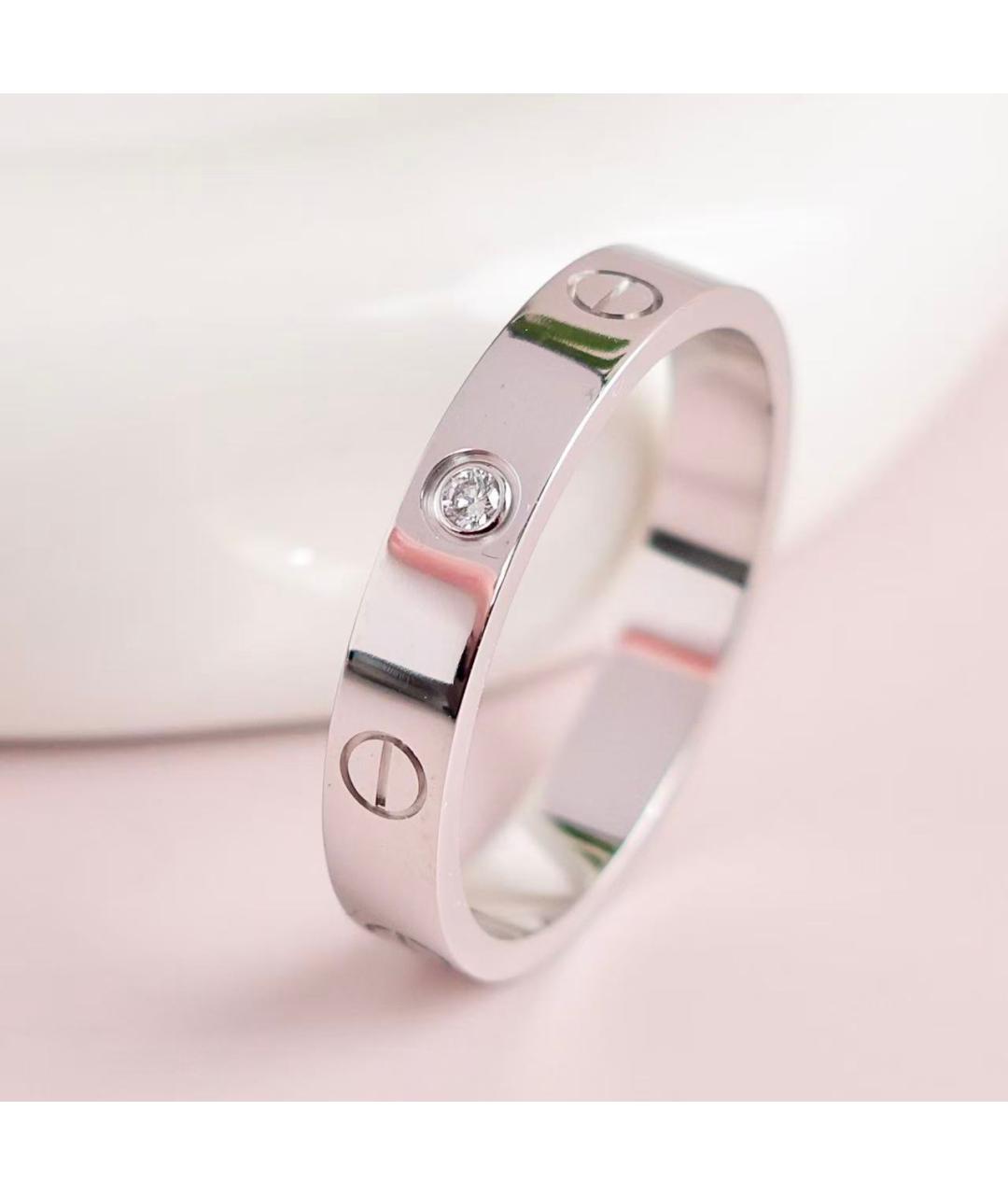 CARTIER Серебряное кольцо из белого золота, фото 7