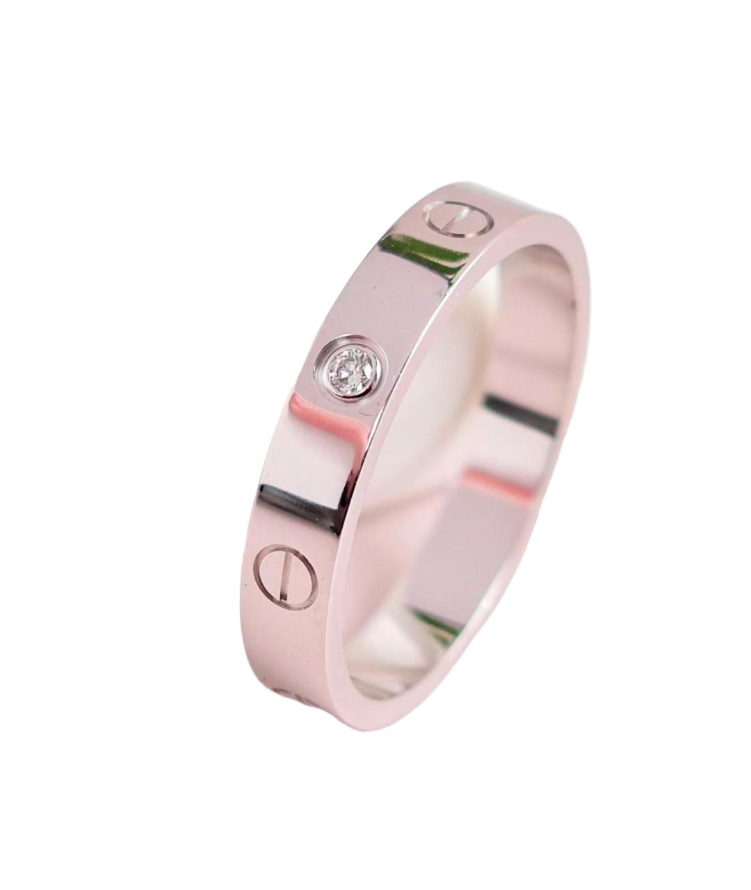 CARTIER Серебряное кольцо из белого золота, фото 2