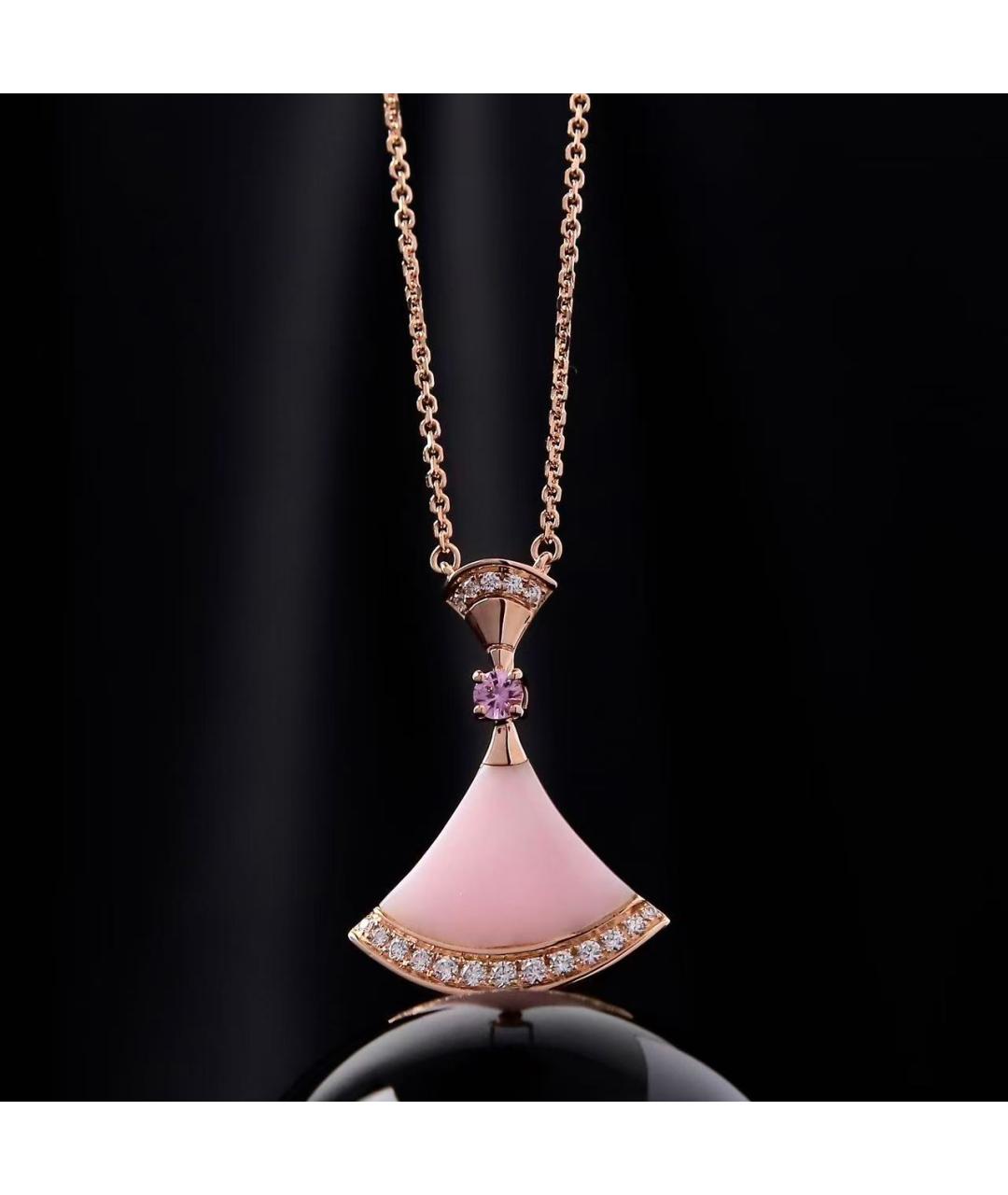 BVLGARI Золотое колье из розового золота, фото 5