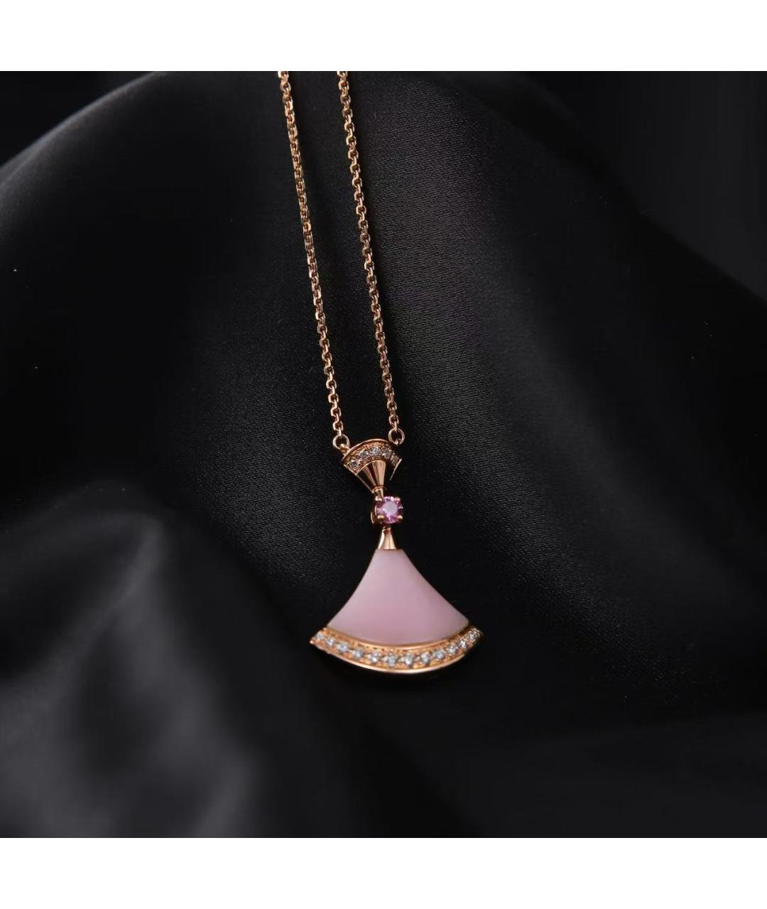 BVLGARI Золотое колье из розового золота, фото 4