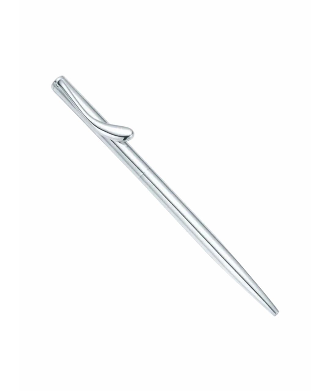 TIFFANY&CO Серебряная металлическая шариковая ручка, фото 1