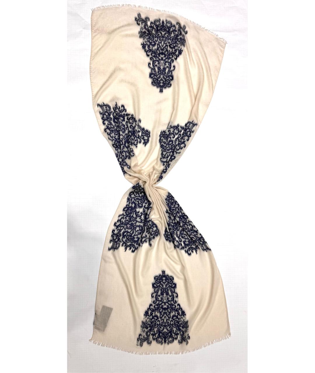 ALEXANDER MCQUEEN Бежевый платок, фото 6