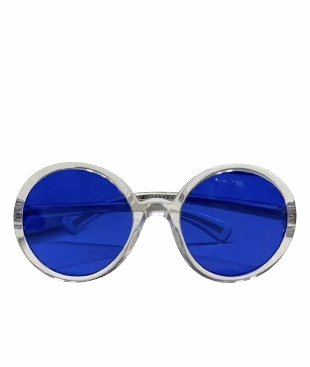 CHANEL BEAUTY Синие пластиковые солнцезащитные очки, фото 1