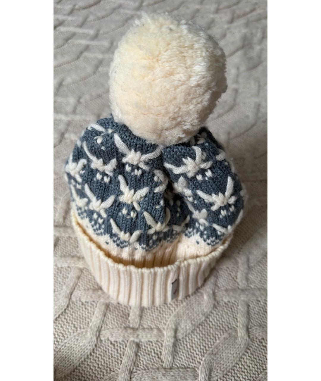 MONCLER Мульти шерстяная шапка, фото 2