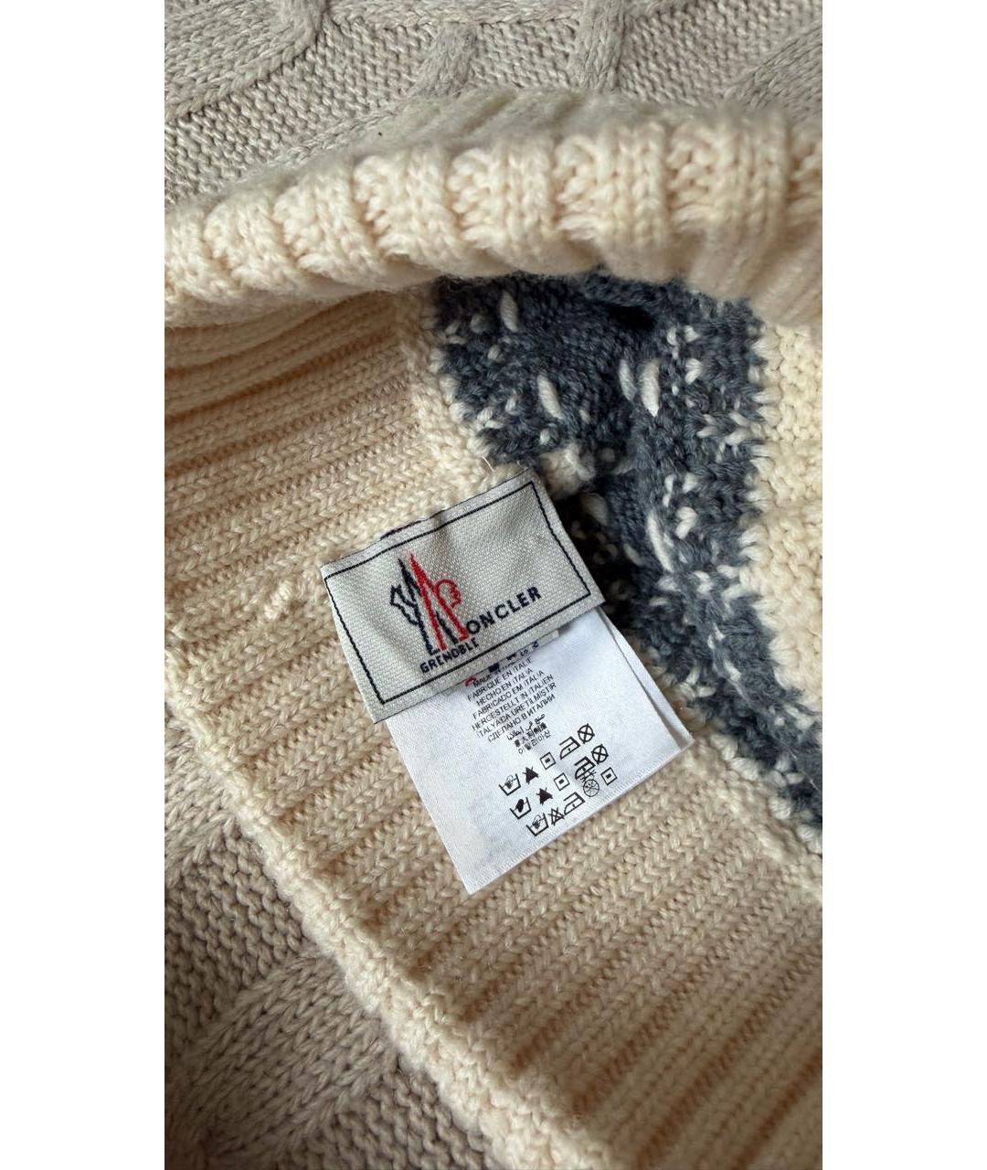 MONCLER Мульти шерстяная шапка, фото 3