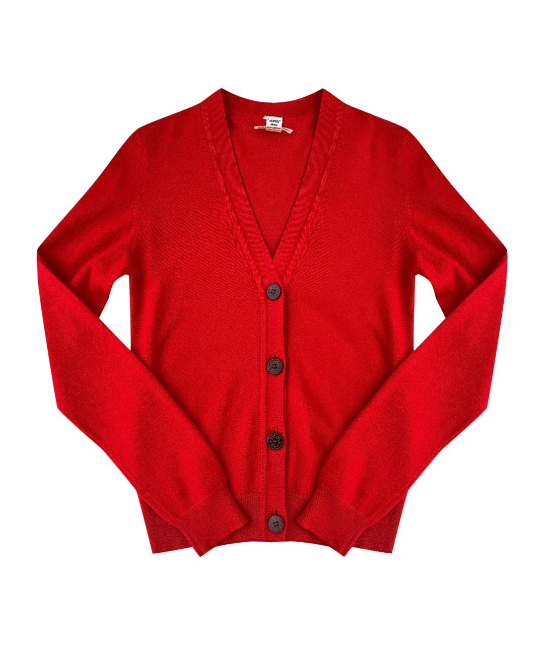 LORO PIANA Красный кашемировый джемпер / свитер, фото 1