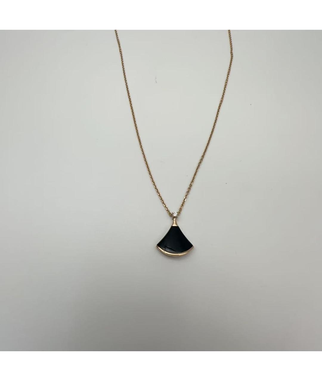 BVLGARI Золотое колье из розового золота, фото 3