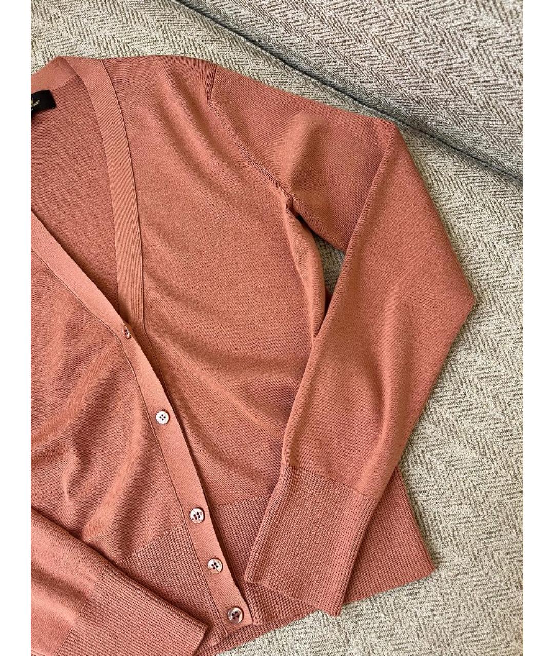 LORO PIANA Коралловый кашемировый джемпер / свитер, фото 8