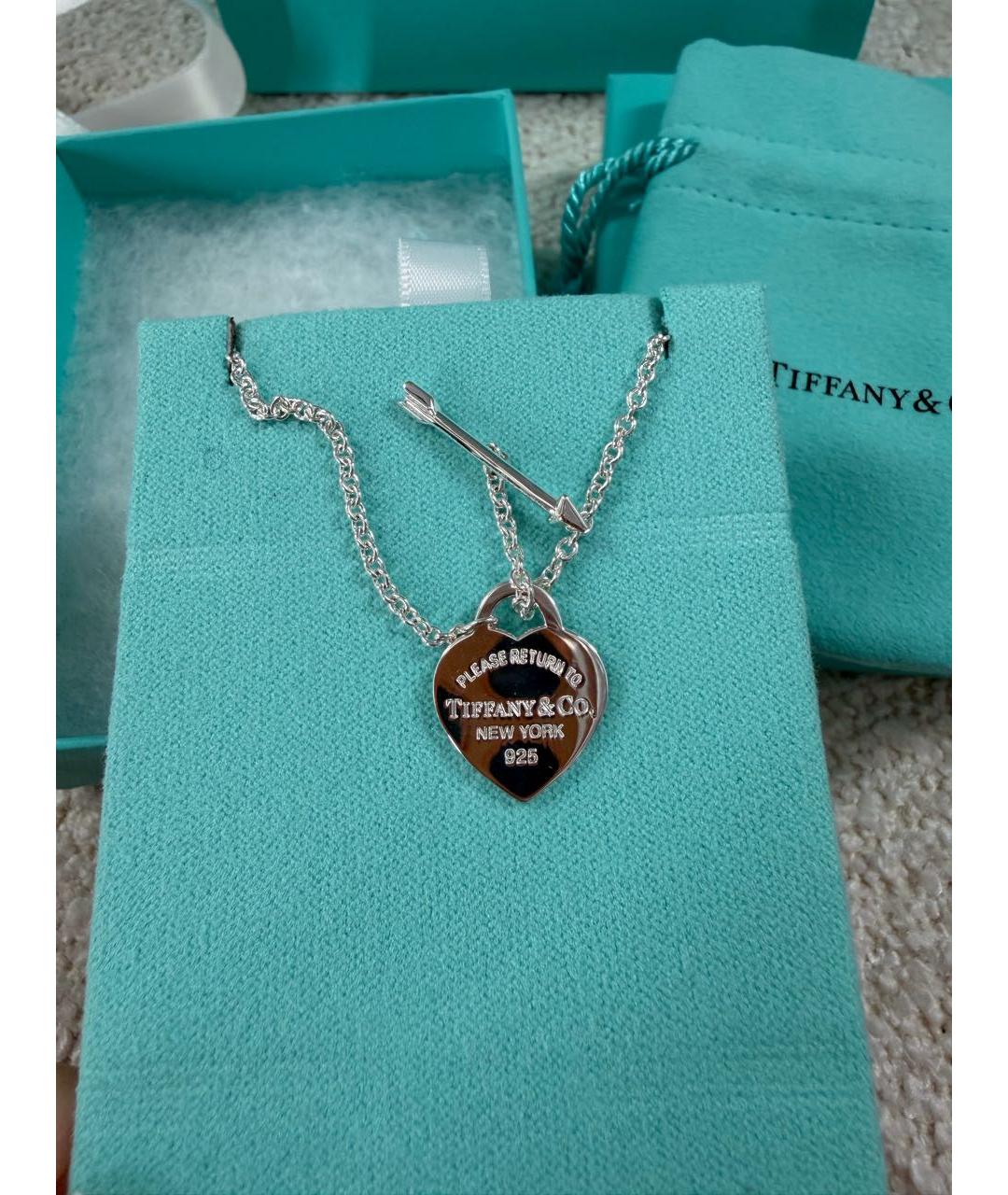 TIFFANY&CO Серебряное серебряное колье, фото 4