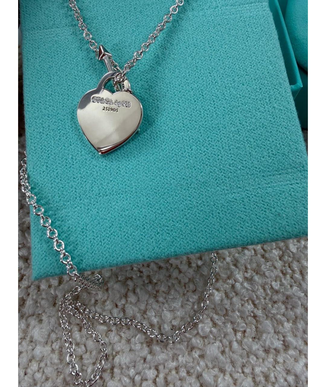 TIFFANY&CO Серебряное серебряное колье, фото 3