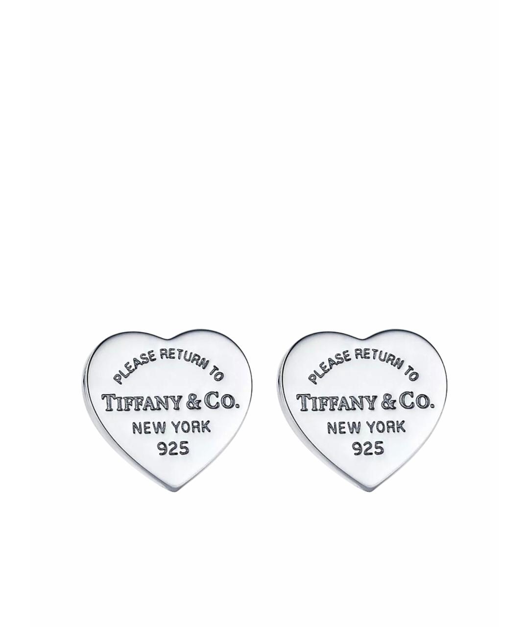 TIFFANY&CO Серебряные серебряные серьги, фото 1