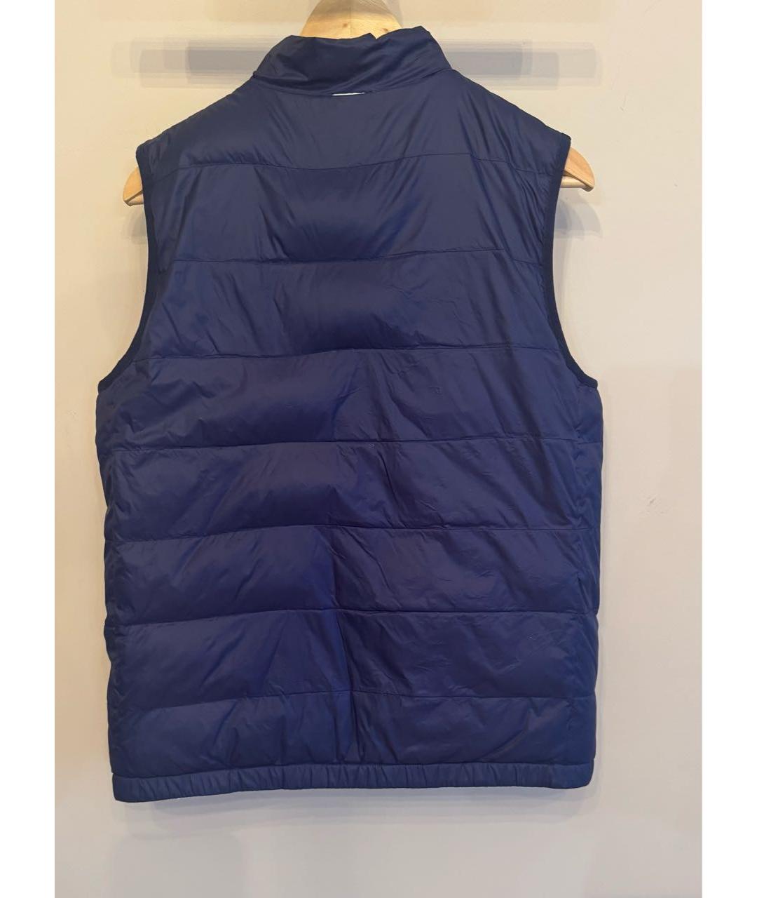 POLO RALPH LAUREN Темно-синий полиэстеровый жакет / жилет, фото 2