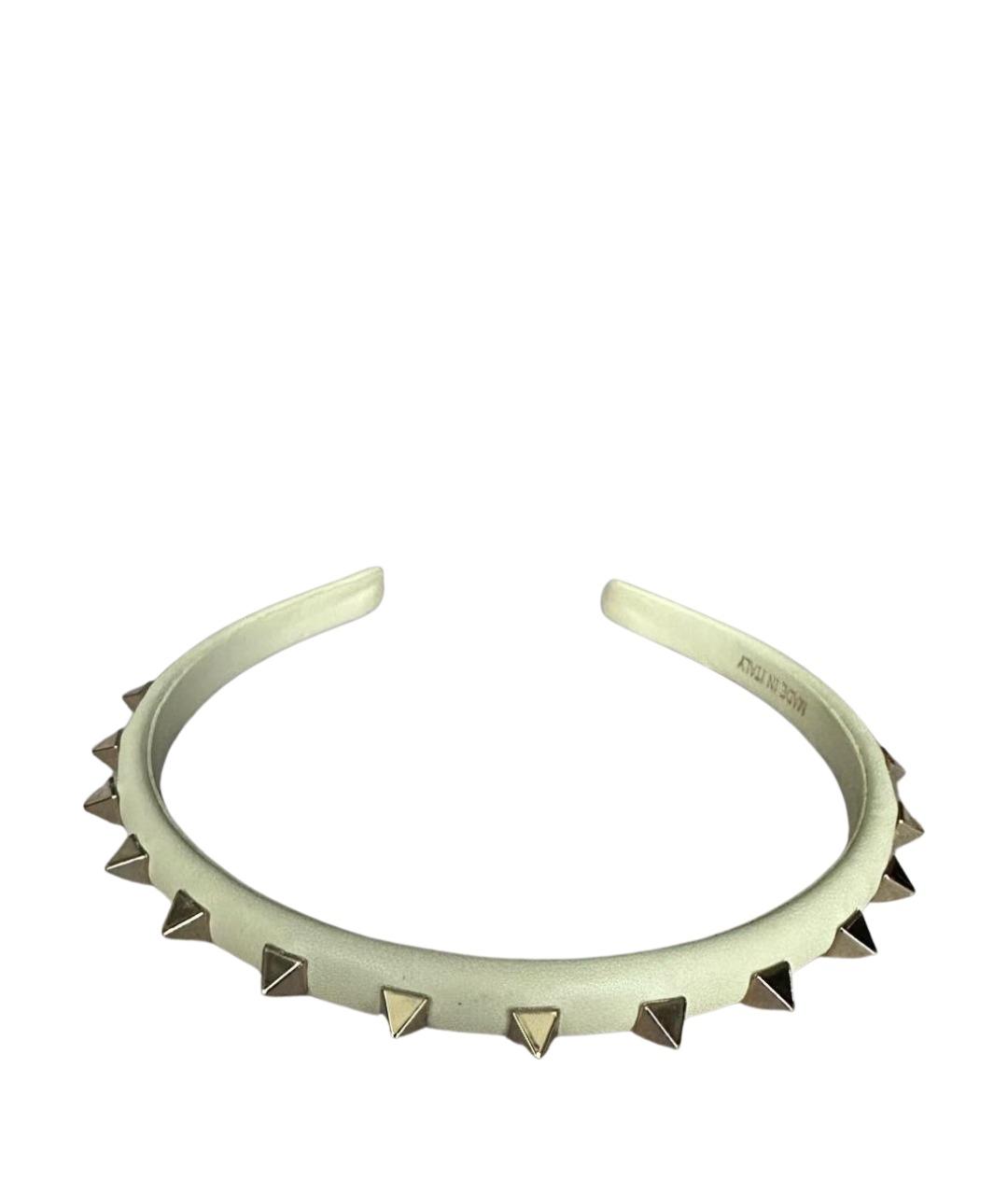 VALENTINO Белый ободок, фото 1