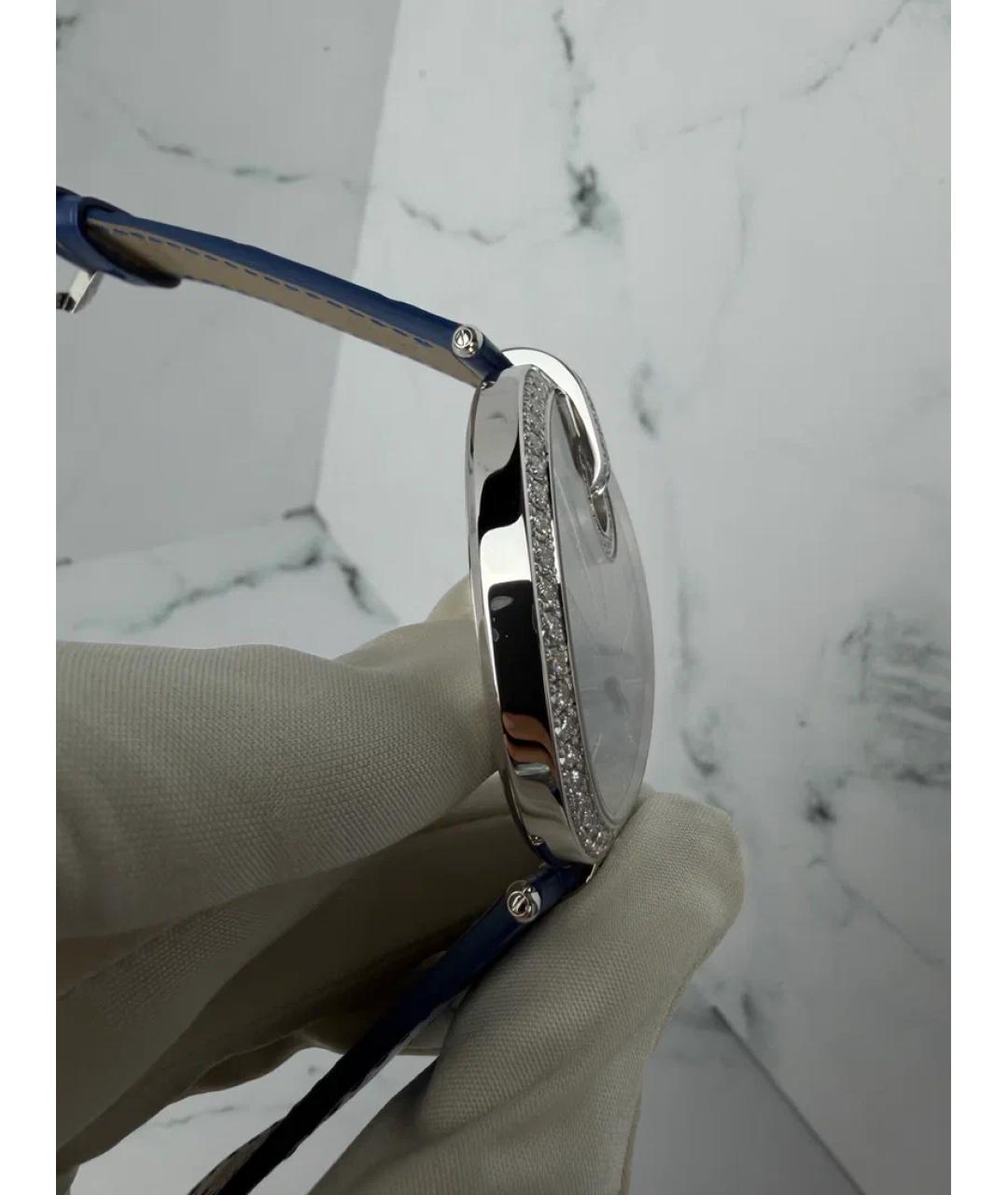 CARTIER Белые часы из белого золота, фото 4