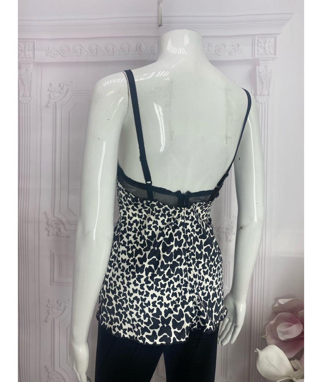 DOLCE&GABBANA Мульти полиэстеровая майка, фото 7