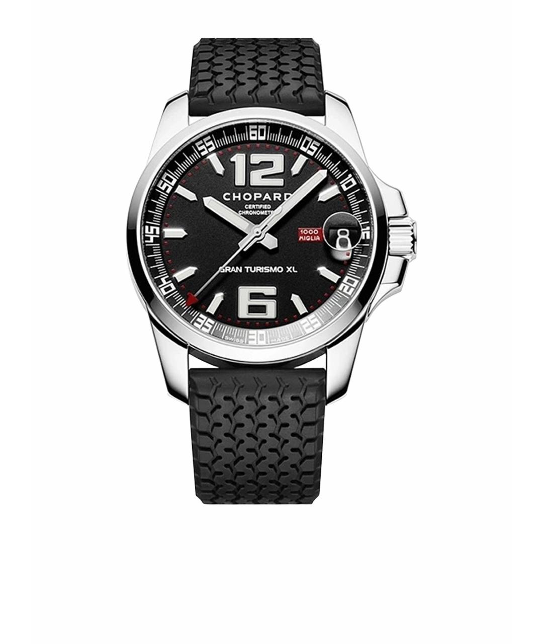 CHOPARD Черные металлические часы, фото 1