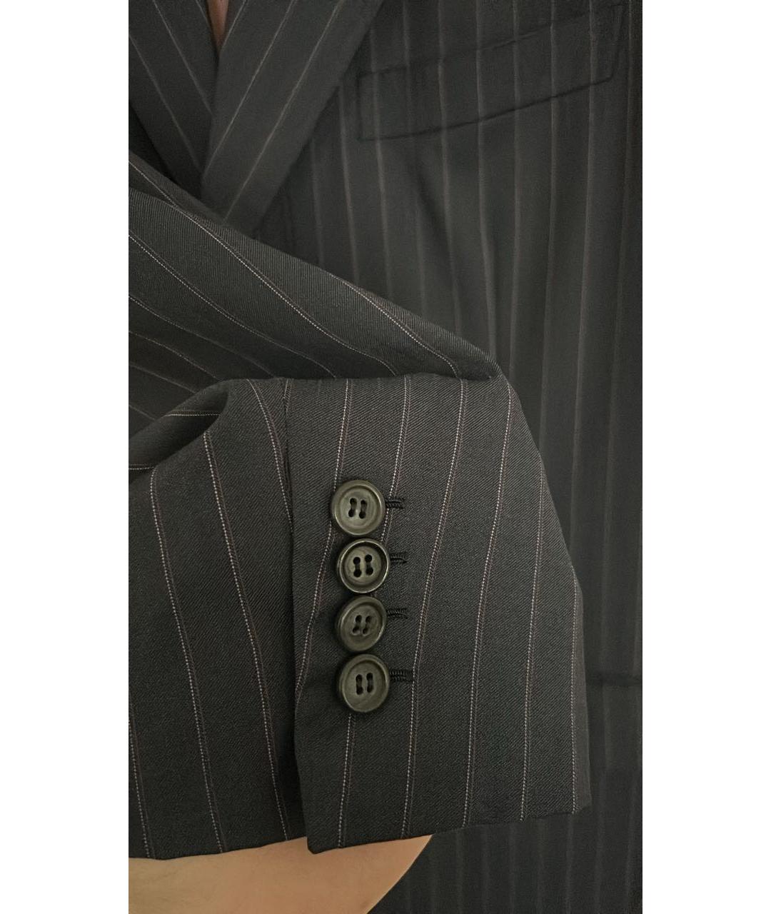 BRIONI Синий шерстяной пиджак, фото 4