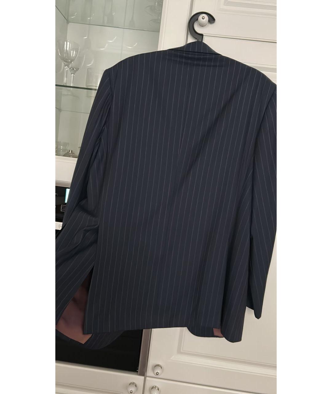 BRIONI Синий шерстяной пиджак, фото 2