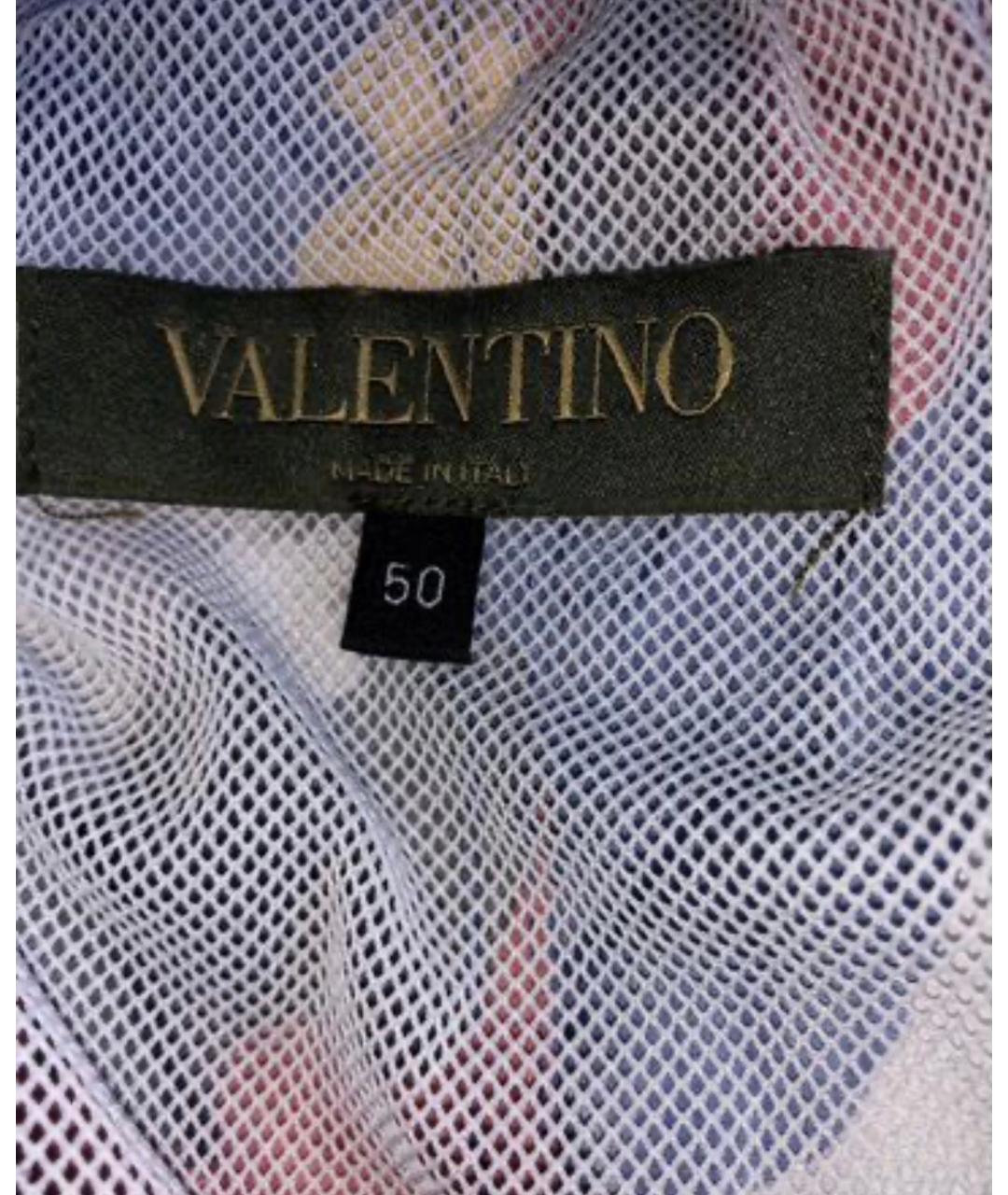 VALENTINO Мульти полиэстеровые шорты, фото 3