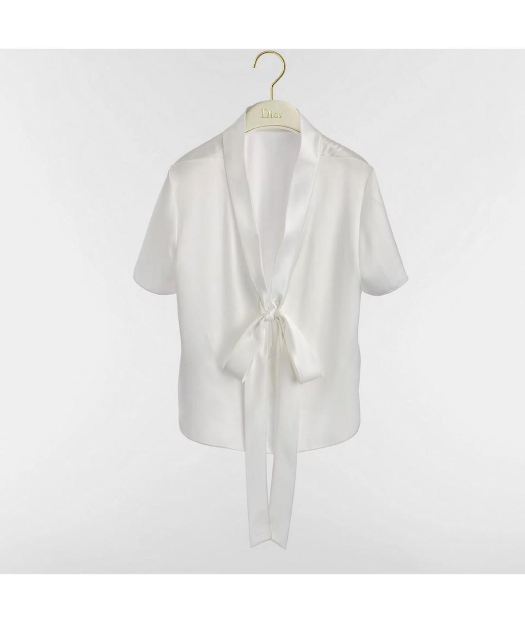 CHRISTIAN DIOR Белая блузы, фото 5