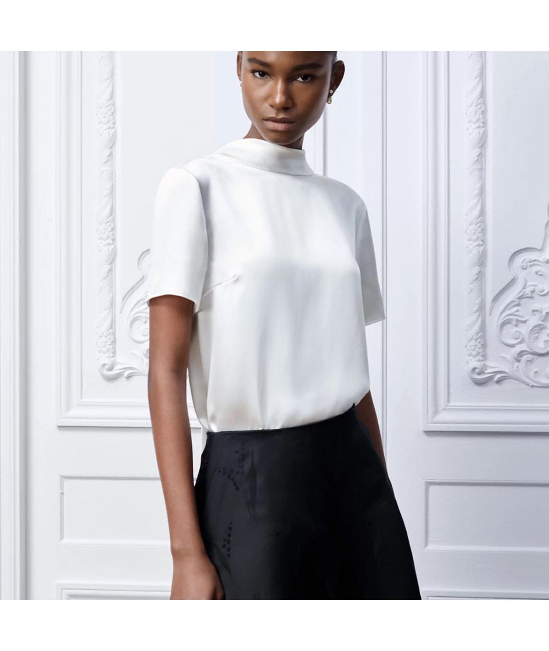 CHRISTIAN DIOR Белая блузы, фото 4