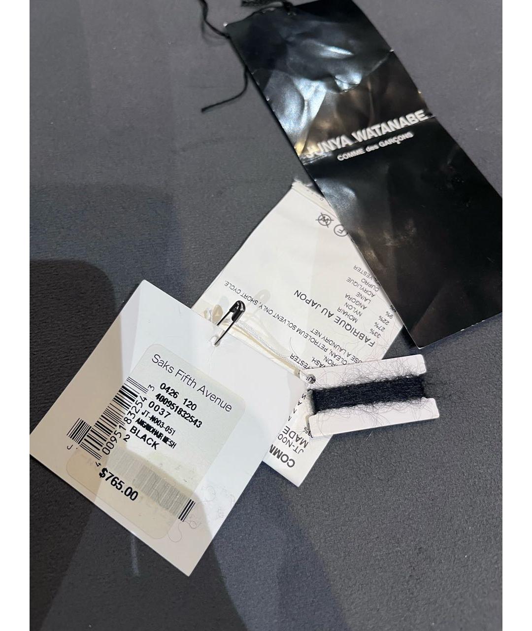 JUNYA WATANABE COMME DES GARÇONS Черный джемпер / свитер, фото 6