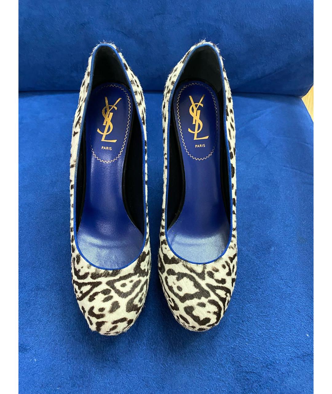 SAINT LAURENT Мульти туфли, фото 2