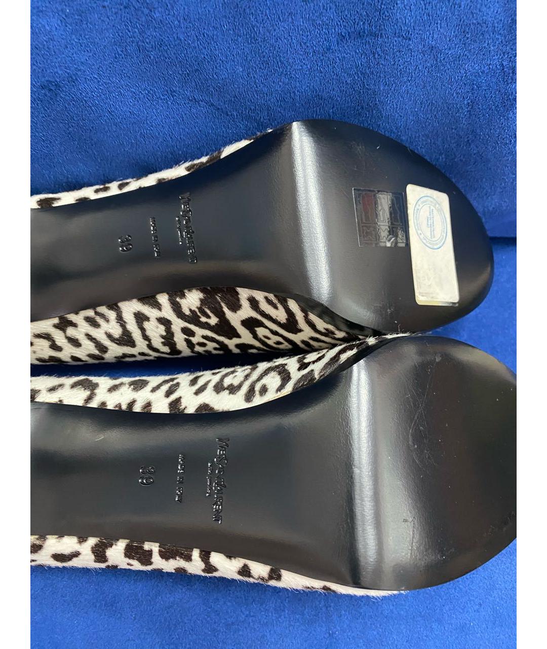 SAINT LAURENT Мульти туфли, фото 6