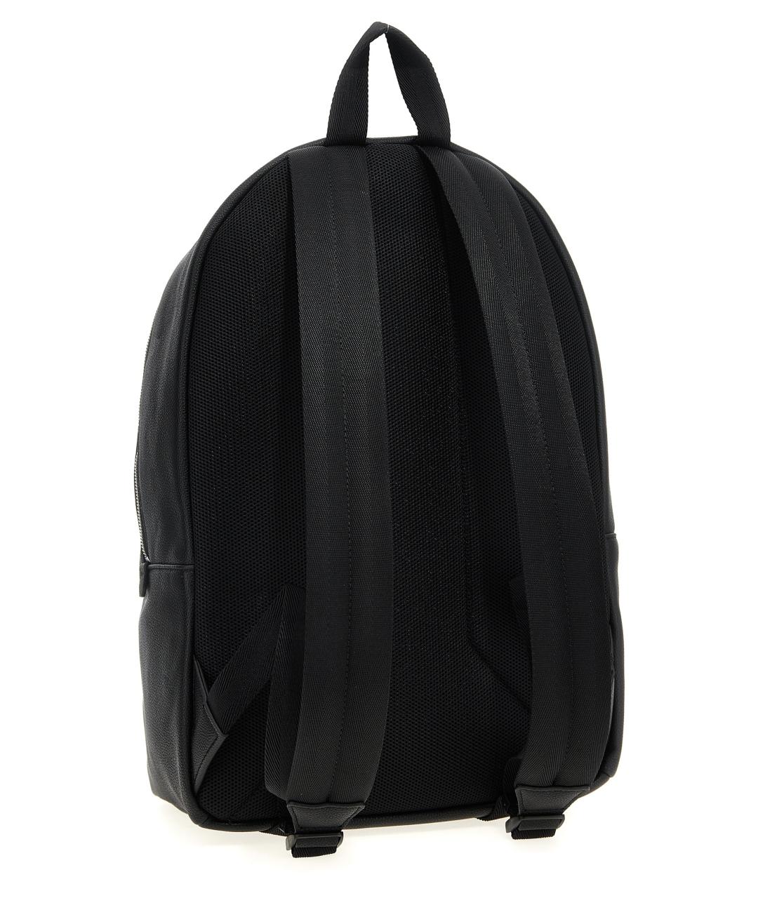 HUGO BOSS Черный рюкзак из искусственной кожи, фото 2