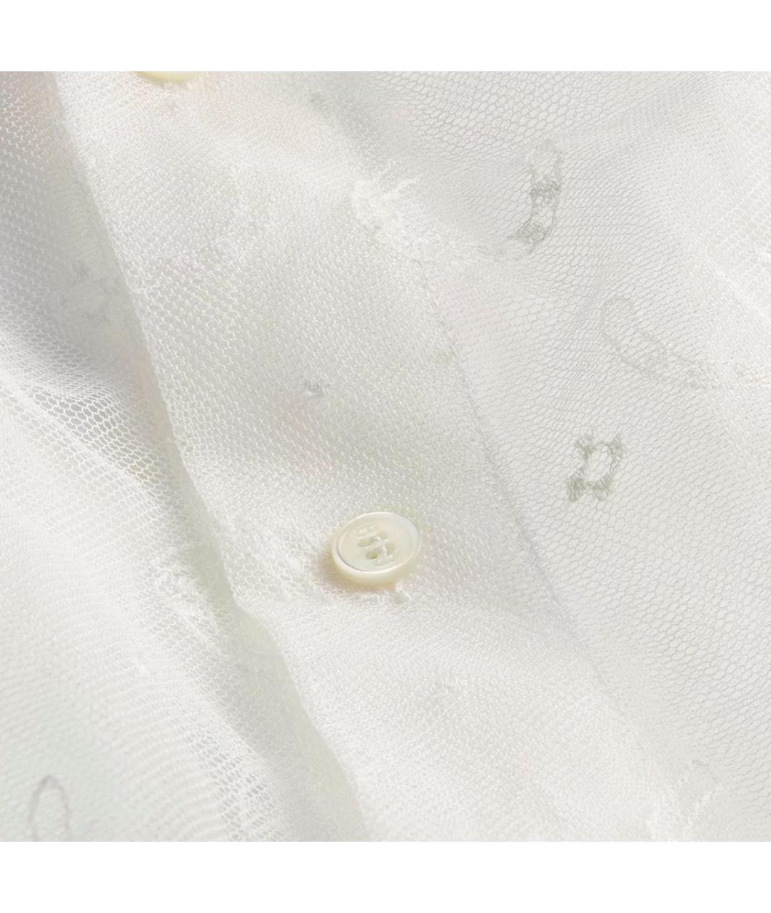 CHRISTIAN DIOR Белая блузы, фото 2