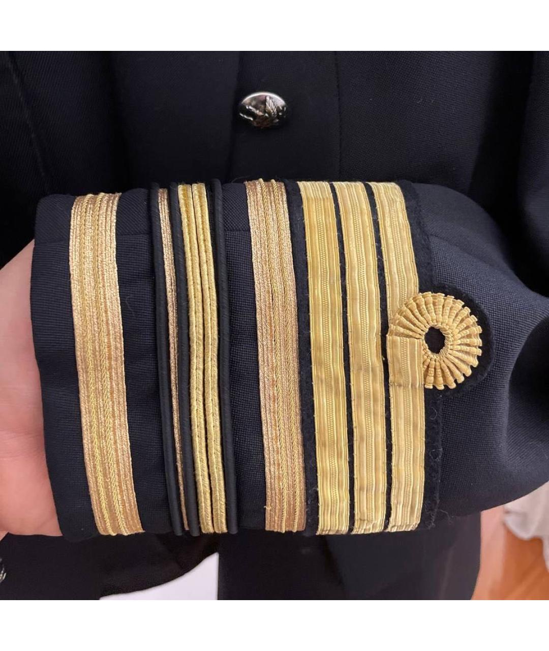 BALMAIN Черный шерстяной жакет/пиджак, фото 4