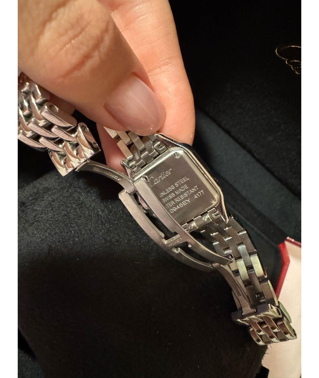 CARTIER Серебряные металлические часы, фото 2