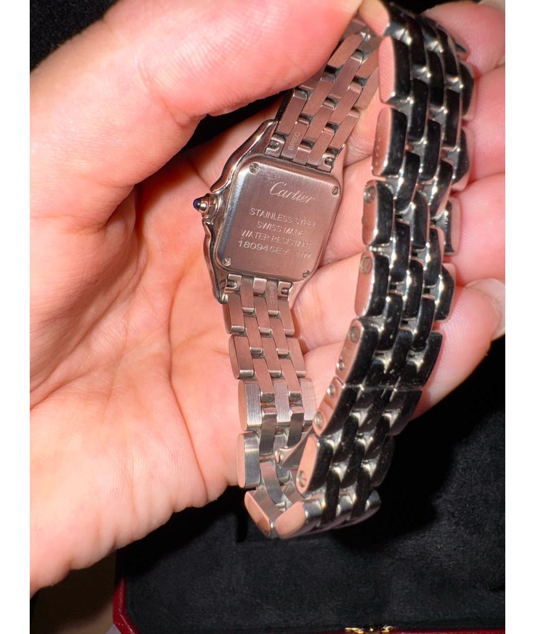 CARTIER Серебряные металлические часы, фото 3