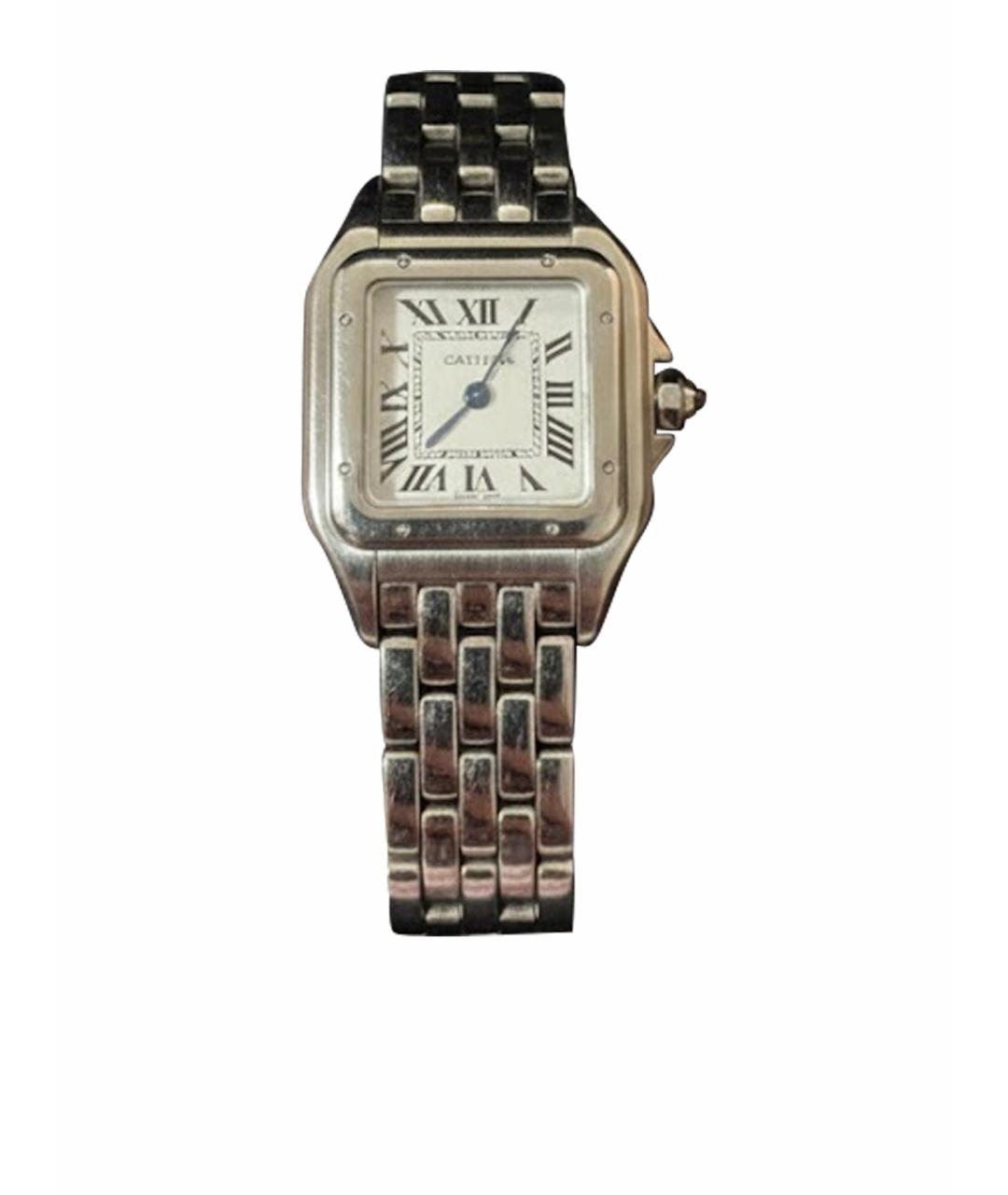 CARTIER Серебряные металлические часы, фото 1