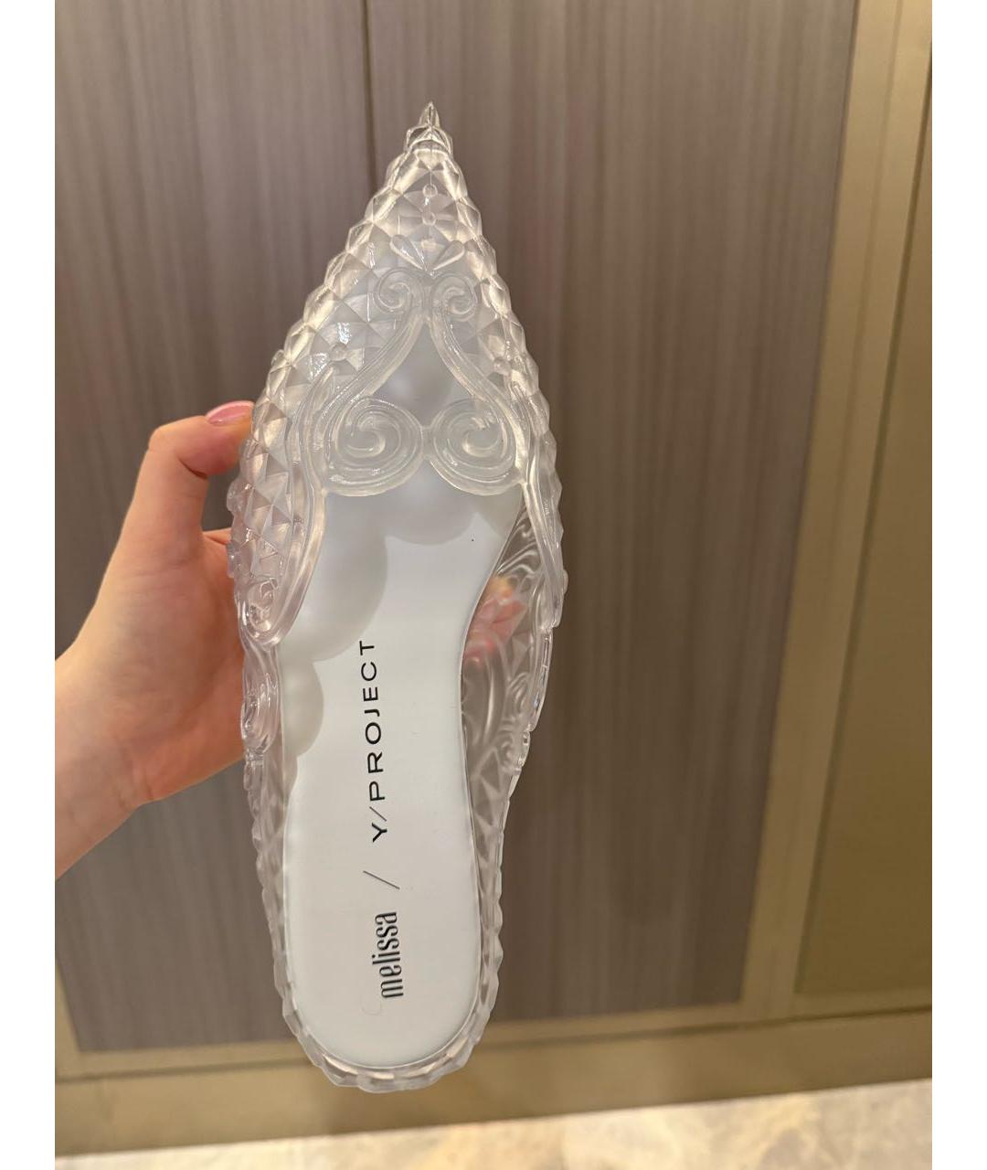 Melissa Белые резиновые мюли, фото 6