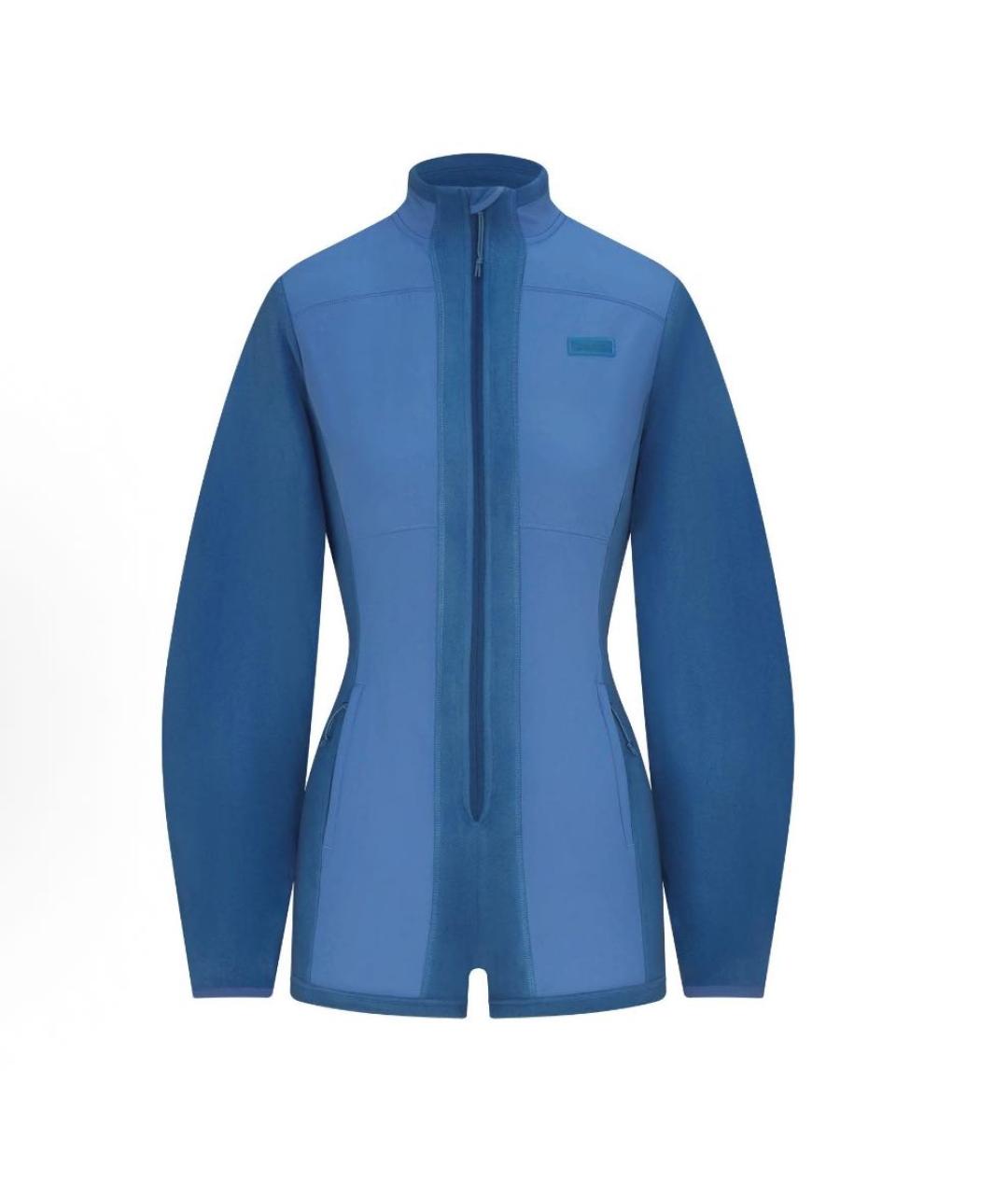 SKIMS Синий хлопковый комбинезон, фото 6