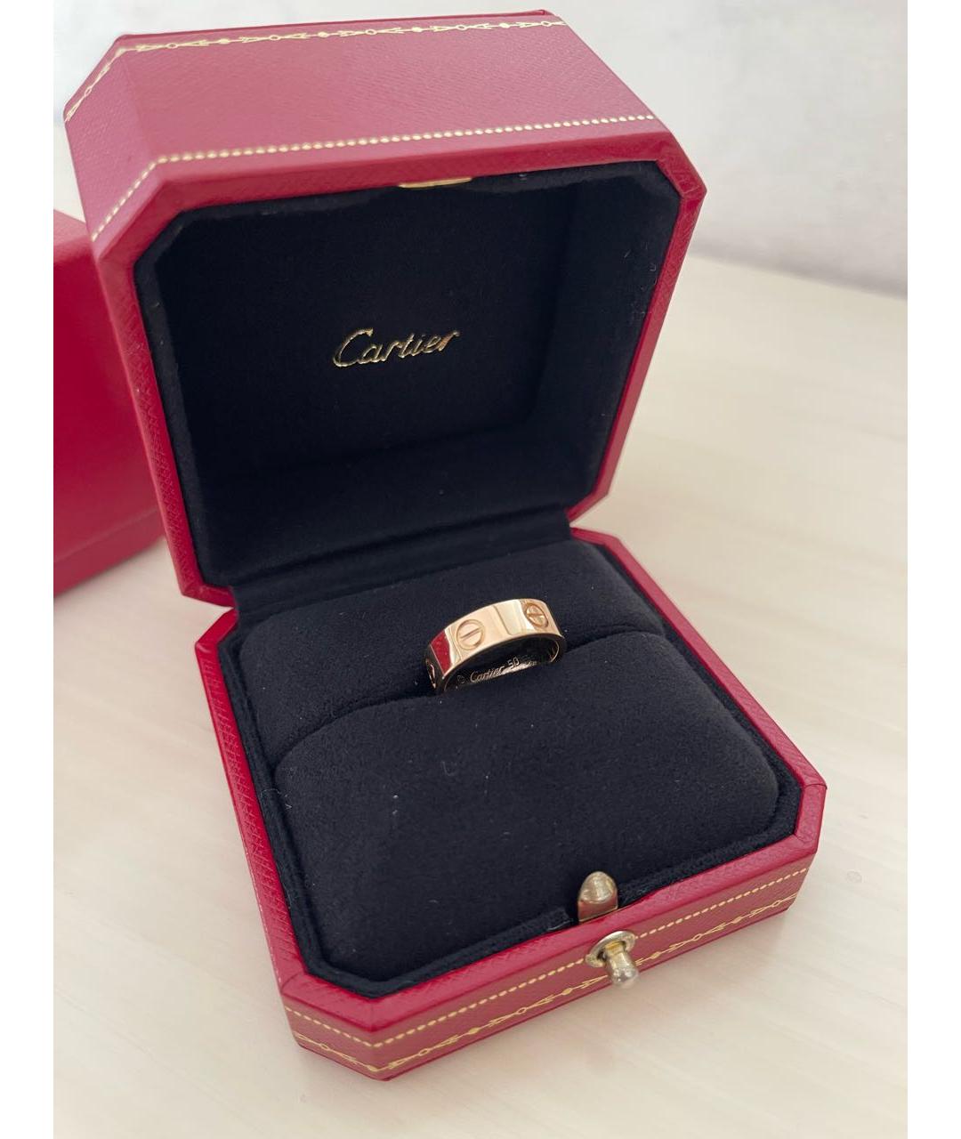 CARTIER Золотое кольцо из розового золота, фото 2