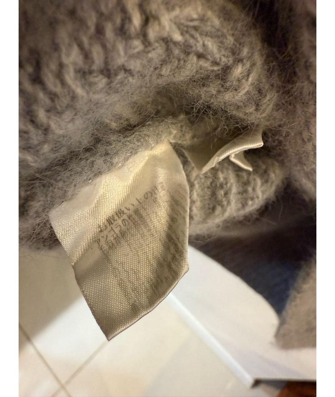 LANVIN Серый шерстяной джемпер / свитер, фото 6