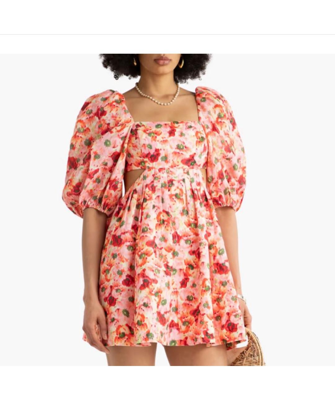 ZIMMERMANN Мульти льняной сарафан, фото 2