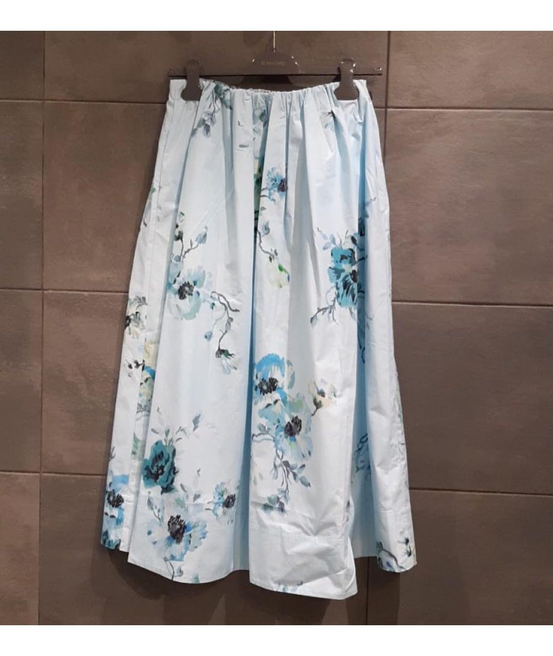 ZIMMERMANN Голубой хлопковый костюм с юбками, фото 3