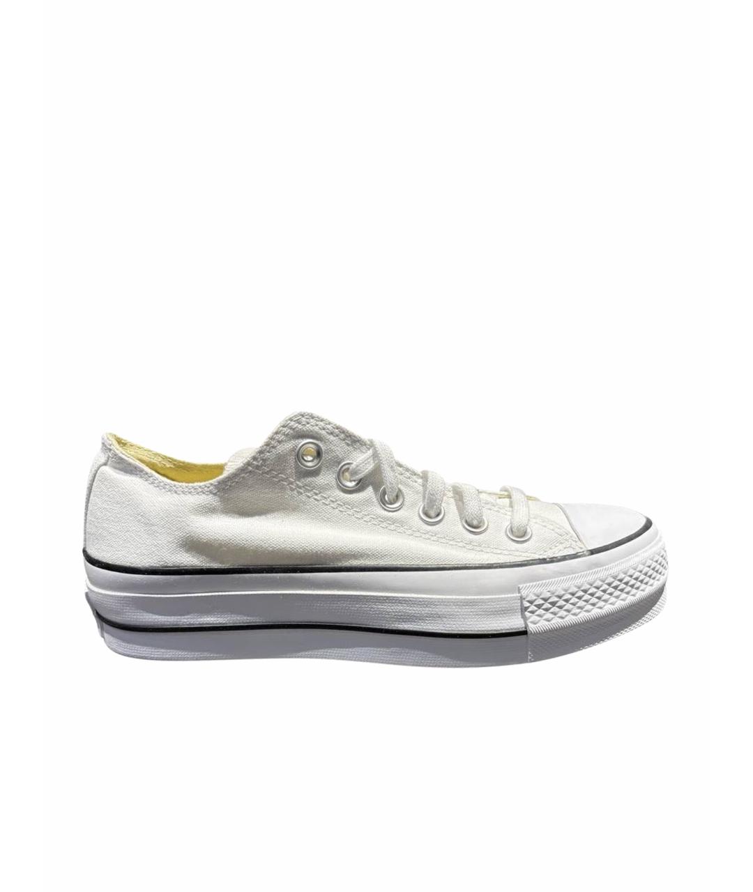 CONVERSE Белые текстильные кеды, фото 1