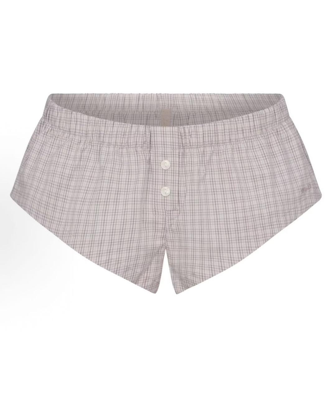 SKIMS Серая хлопковая пижама, фото 3