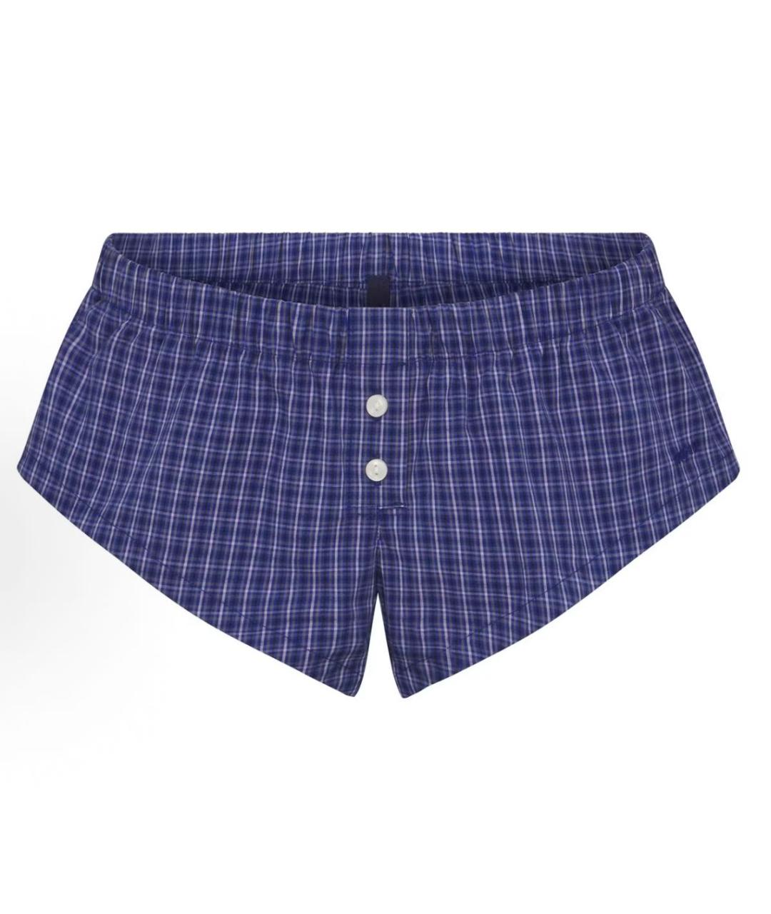 SKIMS Синяя хлопковая пижама, фото 3