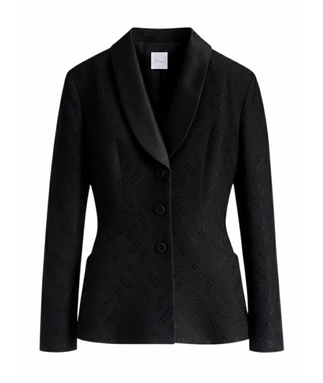 CHRISTIAN DIOR Черный жакет/пиджак, фото 1