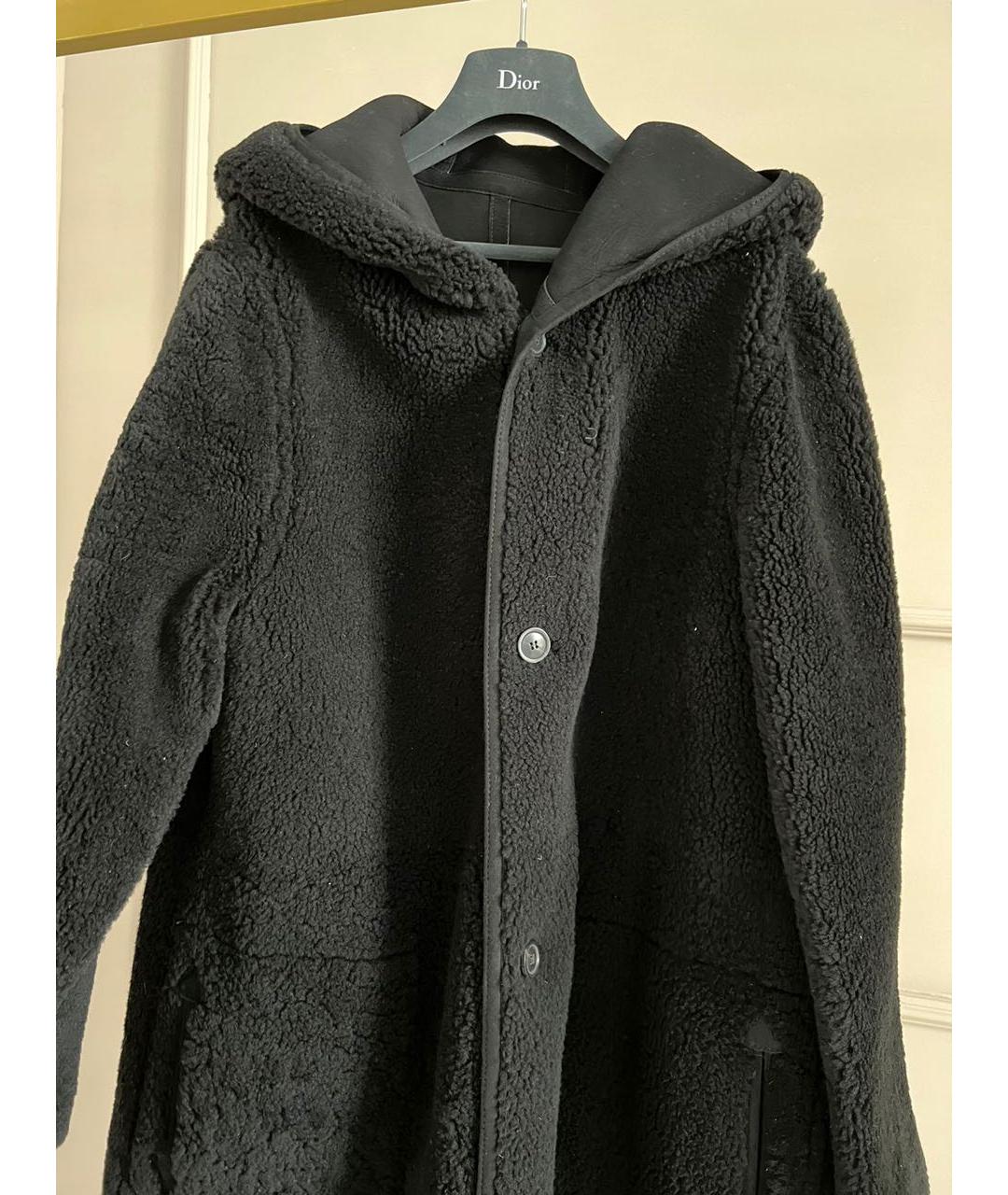 CHRISTIAN DIOR Черная дубленка, фото 4