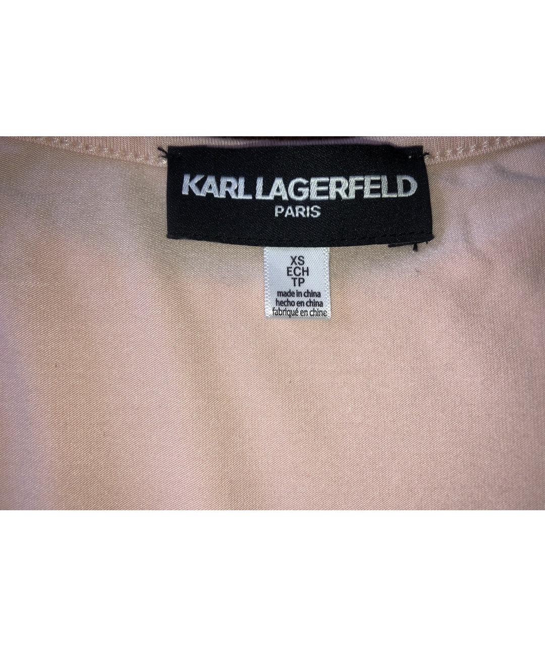KARL LAGERFELD Розовая вискозная рубашка, фото 4