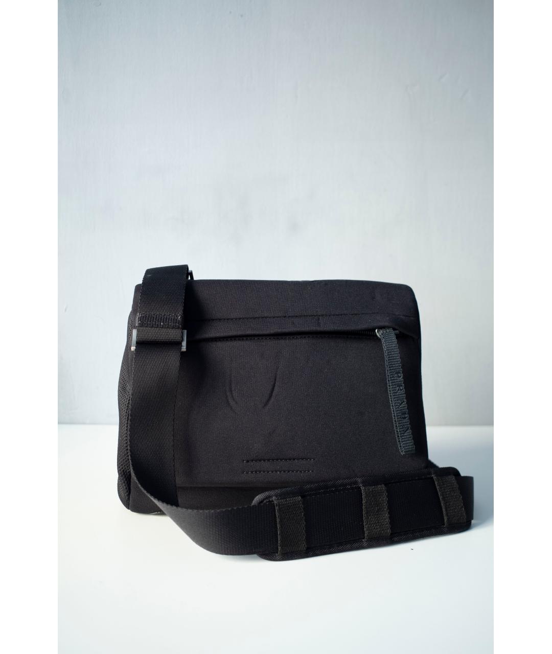 PRADA Черная синтетическая сумка через плечо, фото 2