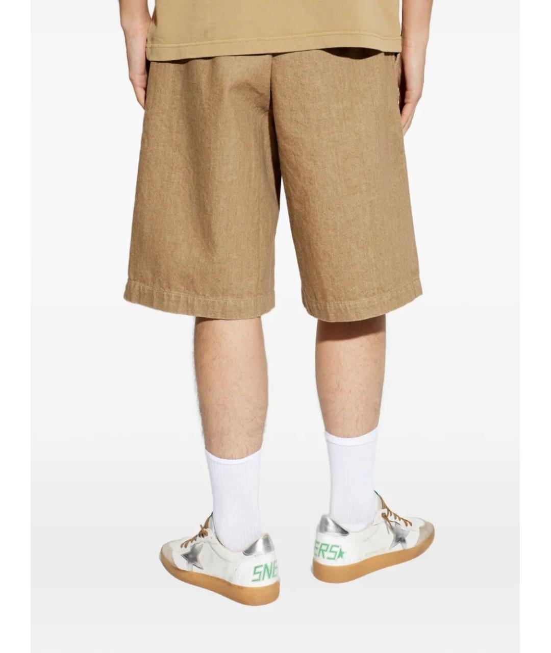 JACQUEMUS Бежевые хлопковые шорты, фото 3