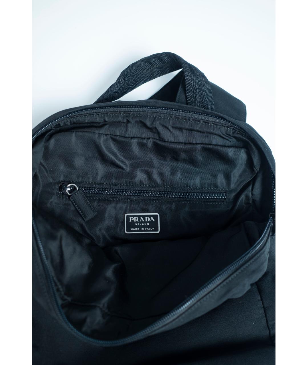 PRADA Черная синтетическая сумка на плечо, фото 5